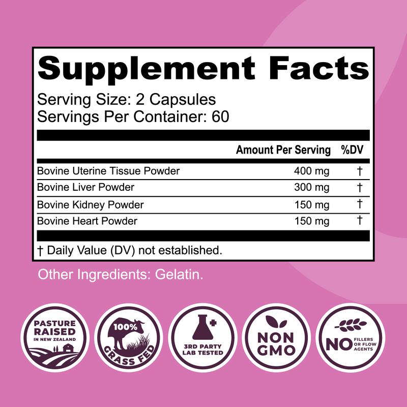 Post-Pill Recovery Organ Blend for Women